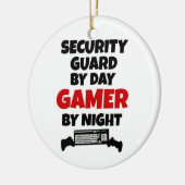 Sicherheitsgarde bei Day Gamer by Night Keramik Ornament (Links)