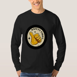 Sicherheitsgeschenk - Erster sonniger Weltsicherhe T-Shirt