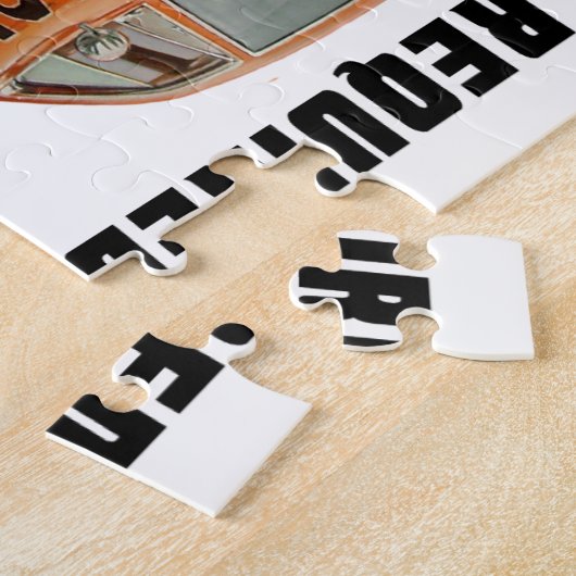 Sicherheitsgurt-erforderliches Ladegerät Puzzle (Seite)