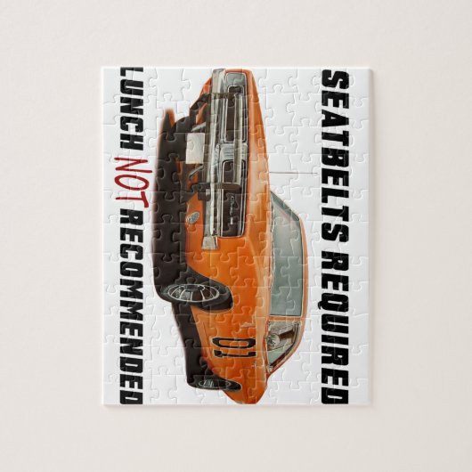 Sicherheitsgurt-erforderliches Ladegerät Puzzle (Vertikal)