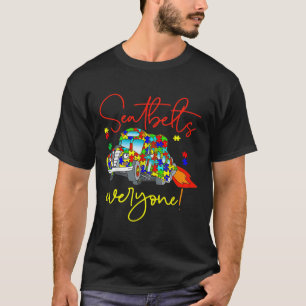 Sicherheitsgurte für jeden Autismus Awareness Magi T-Shirt