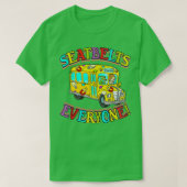 Sicherheitsgurte Jeder Funny Magic School Busfahre T-Shirt (Design vorne)