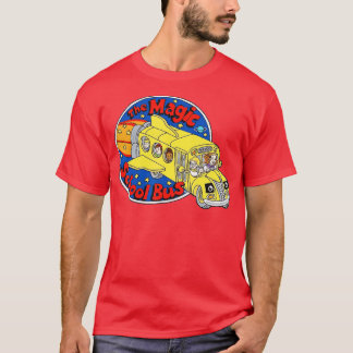 Sicherheitsgurte Jeder Funny Magic School Busfahre T-Shirt