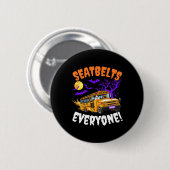 Sicherheitsgurte Jeder Magie-Schulbusfahrer Funny  Button (Vorne & Hinten)