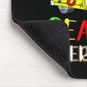 Sicherheitsgurte Jedermann Spaß Magischer Schulbus Mousepad (Ecke)
