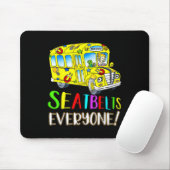 Sicherheitsgurte Jedermann Spaß Magischer Schulbus Mousepad (Mit Mouse)
