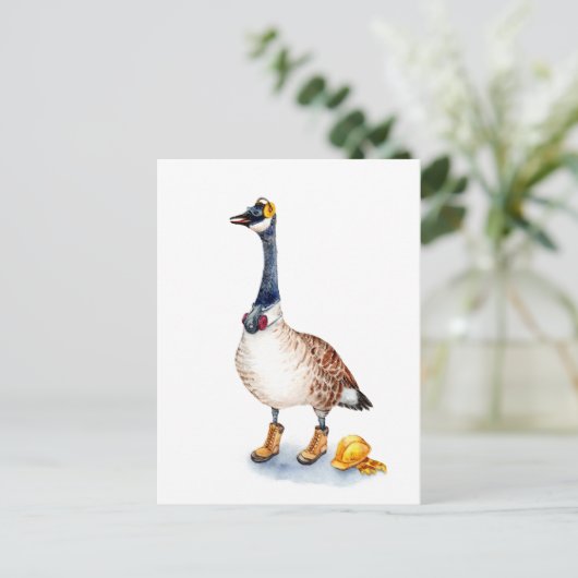 Sicherheitsguss Postkarte (Stehend Vorderseite)