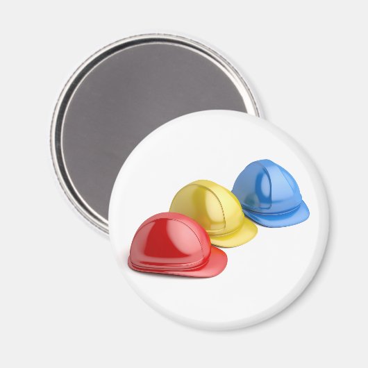 Sicherheitshelme Magnet (Vorderseite/Rückseite)
