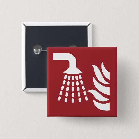 Sicherheitshinweis für den Wassernebel Button (Vorne & Hinten)