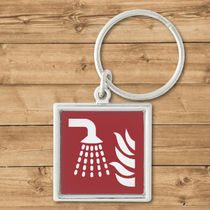 Sicherheitshinweis für den Wassernebel Schlüsselanhänger