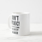 Sicherheitsingenieur Kaffeetasse (Vorderseite Links)