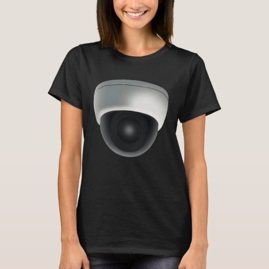 Sicherheitskamera T-Shirt (Vorderseite)