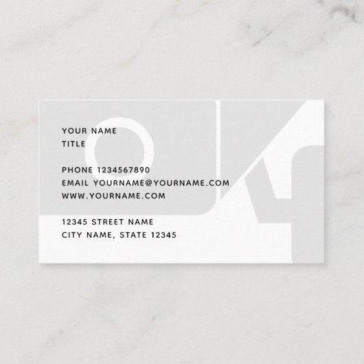 Sicherheitskameraüberwachungsgesellschaft Visitenkarte (Rückseite)