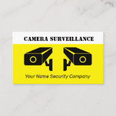 Sicherheitskameraüberwachungsgesellschaft Visitenkarte (Vorderseite)