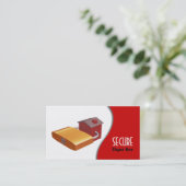 Sicherheitskarte Visitenkarte (Stehend Vorderseite)