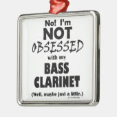 Sicherheitsklarheit Silbernes Ornament (Links)