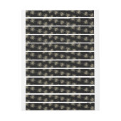 Sicherheitsklebemarken für große schwarze Bezeichn (Bogen)