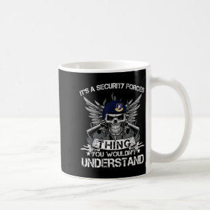 Sicherheitskräfte Ding Würden Luftwaffe Nicht Vers Kaffeetasse
