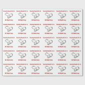 Sicherheitskräfte machen das die ganze Nacht lang Geschenkpapier (Flach)