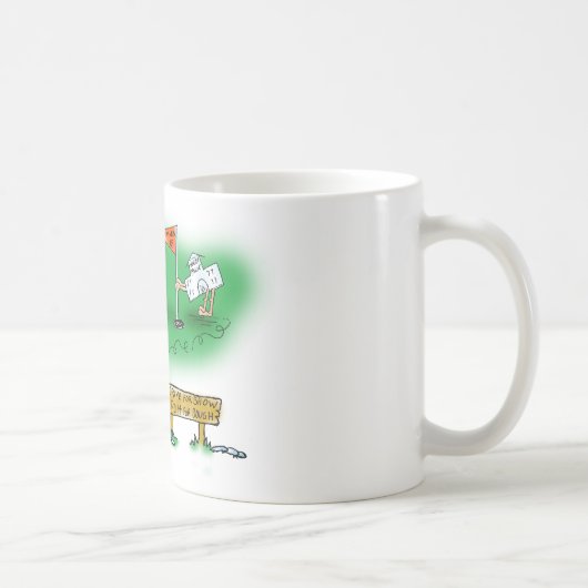 Sicherheitsleistung offen - Golf Kaffeetasse (Rechts)