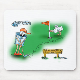 Sicherheitsleistung offen - Golf Mousepad