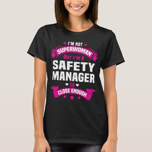 Sicherheitsmanager T-Shirt (Vorderseite)
