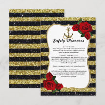 Sicherheitsmaßnahmen für die schwarzen schwarzen S