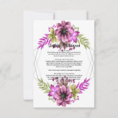 Sicherheitsmaßnahmen für rosa und grüne Flora und (Vorderseite)