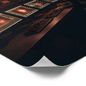 Sicherheitsoperationen bei Mitternacht Glow Poster (Ecke)
