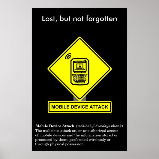 Sicherheitspaket für mobile Geräte Poster (Vorne)