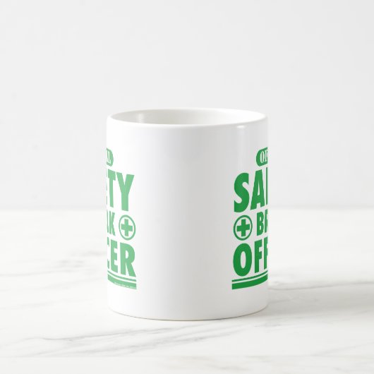 Sicherheitspatron Funny Kaffeetasse (Mittel)