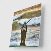 SICHERHEITSPRAIER QUADRATISCHE WANDUHR (Winkel)