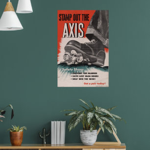 Sicherheitsschuhe Poster