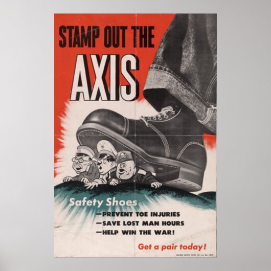 Sicherheitsschuhe Poster (Vorne)