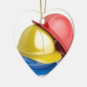 Sicherheitssturzhelme Keramik Ornament (Links)