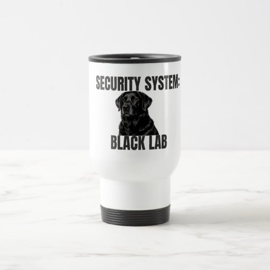 Sicherheitssystem Black Lab Reisebecher (Mittel)