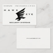 Sicherheitssystem-Visitenkarten Visitenkarte (Vorne/Hinten)