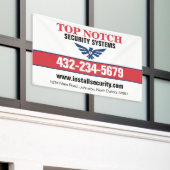 Sicherheitssysteme Banner (Äußeres Gebäude)