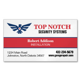 Sicherheitssysteme Magnetische Visitenkarte