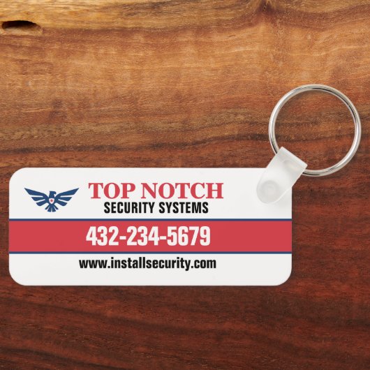 Sicherheitssysteme Schlüsselanhänger (Vorderseite)