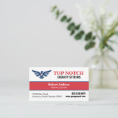 Sicherheitssysteme Visitenkarte (Stehend Vorderseite)