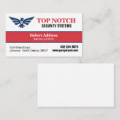 Sicherheitssysteme Visitenkarte (Vorne/Hinten)