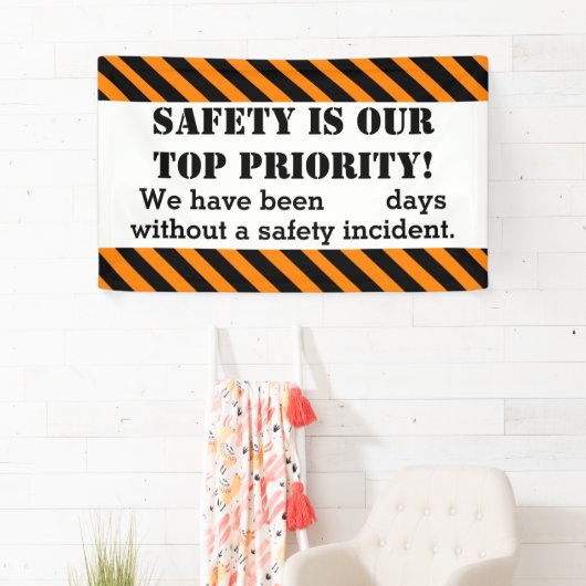 Sicherheitstage ohne Vorfall/Unfall Banner (Insitu)