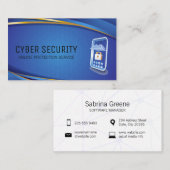 Sicherheitstechnik | Moderne Software Visitenkarte (Vorne/Hinten)