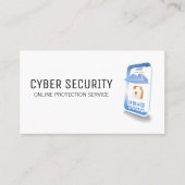 Sicherheitstechnik Visitenkarte (Vorderseite)