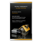 Sicherheitsversicherung Magnetische Visitenkarte (Vorderseite Vertikal)