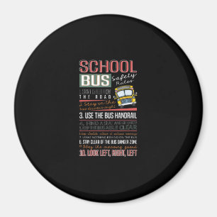 Sicherheitsvorschriften für Schulbusse T , Schulb Magnet