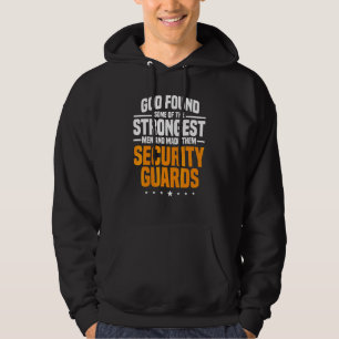 Sicherheitswachmann Inspektor Beamter Wächter Verw Hoodie