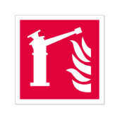 Sicherheitszeichen der Feuerwache Permastempel (Design)