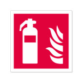 Sicherheitszeichen für Feuerlöscher Permastempel (Design)
